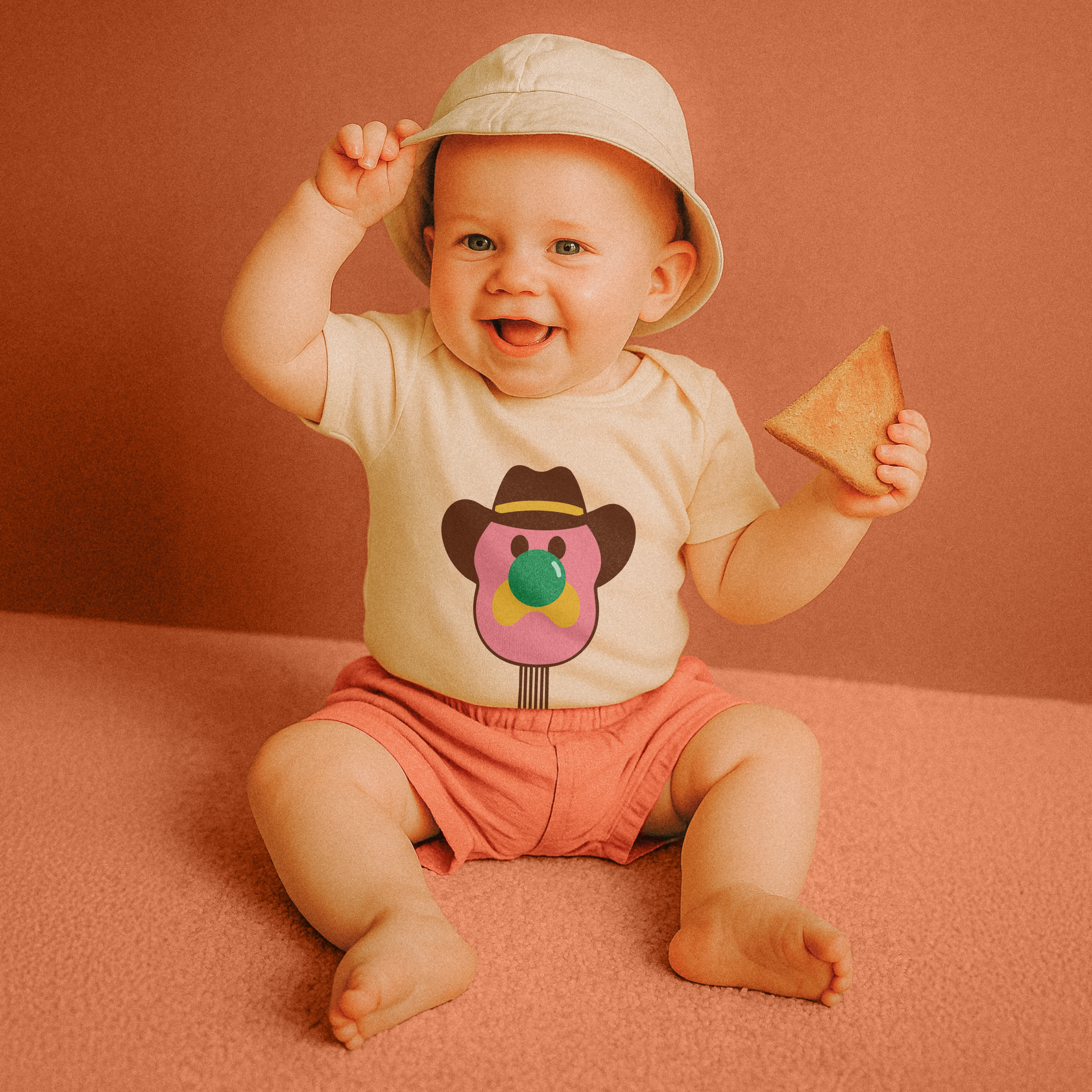 Bill Baby Onesie | Retro Ice‑Cream Graphic