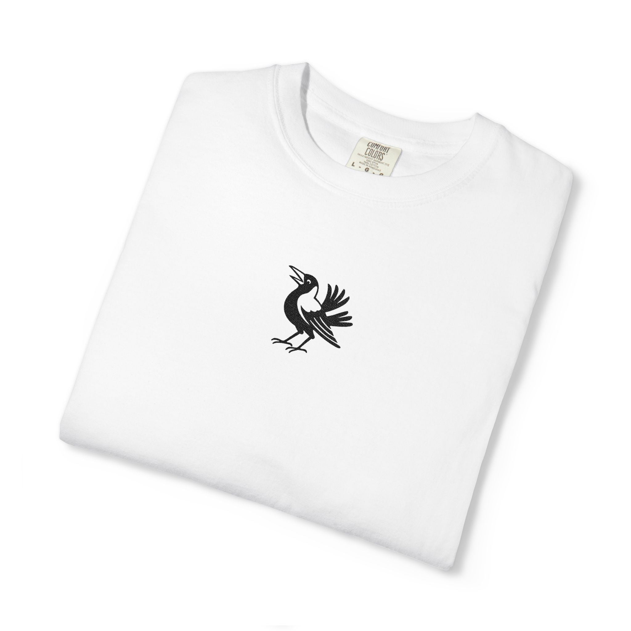 Magpie Embroidered Tee
