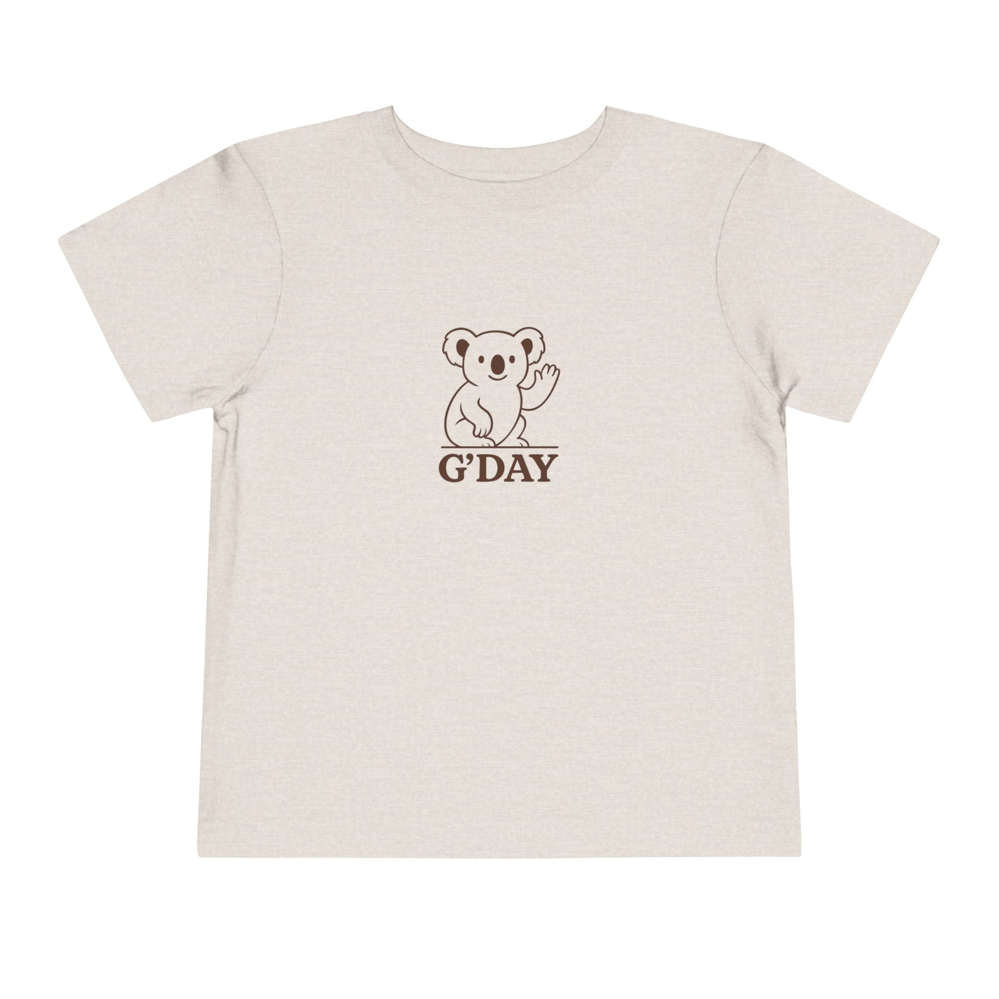 G'Day Koala Toddler T-Shirt | Funny Aussie Slang Tee