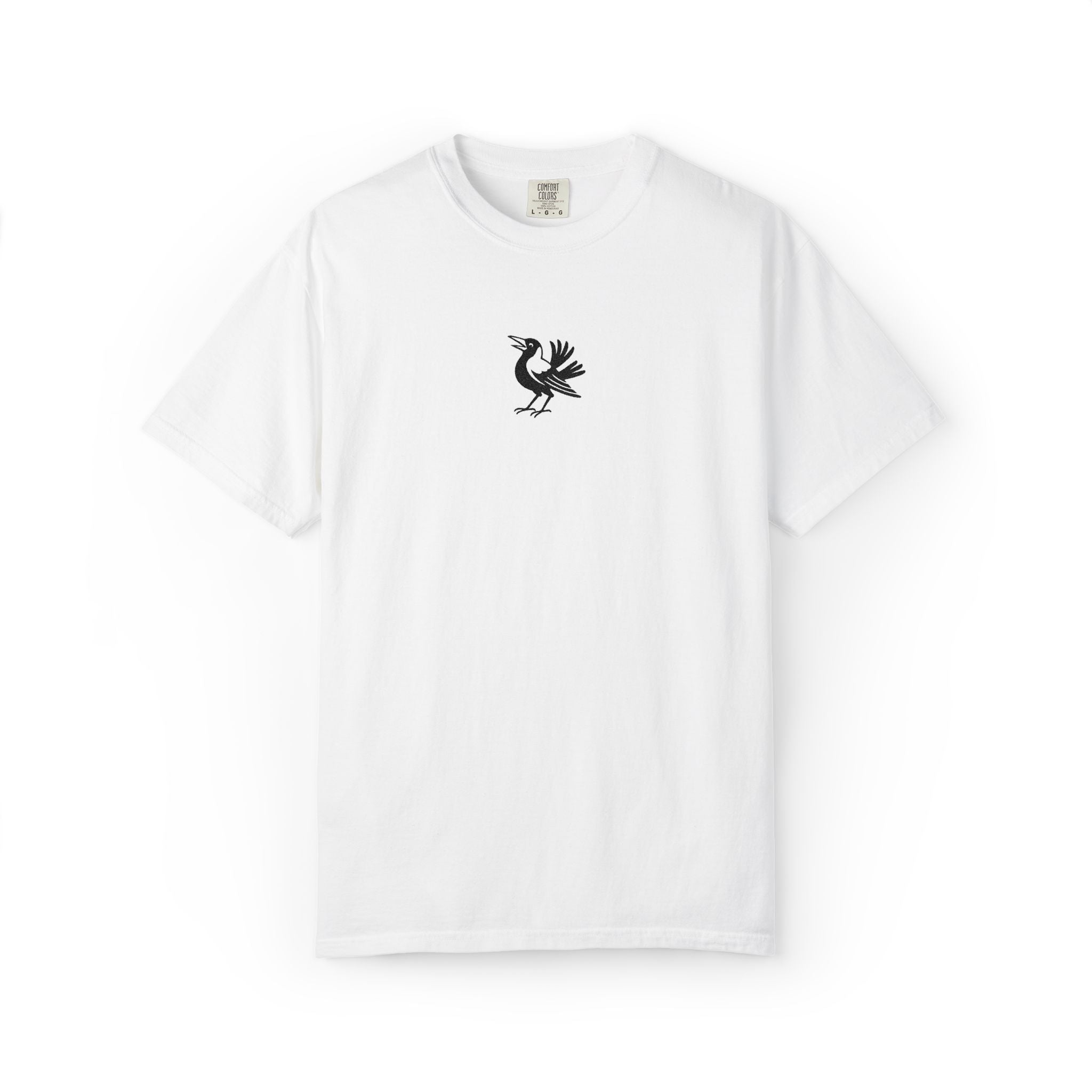 Magpie Embroidered Tee
