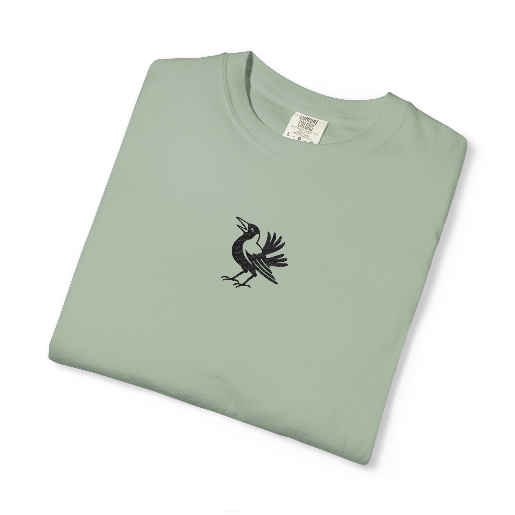 Magpie Embroidered Tee