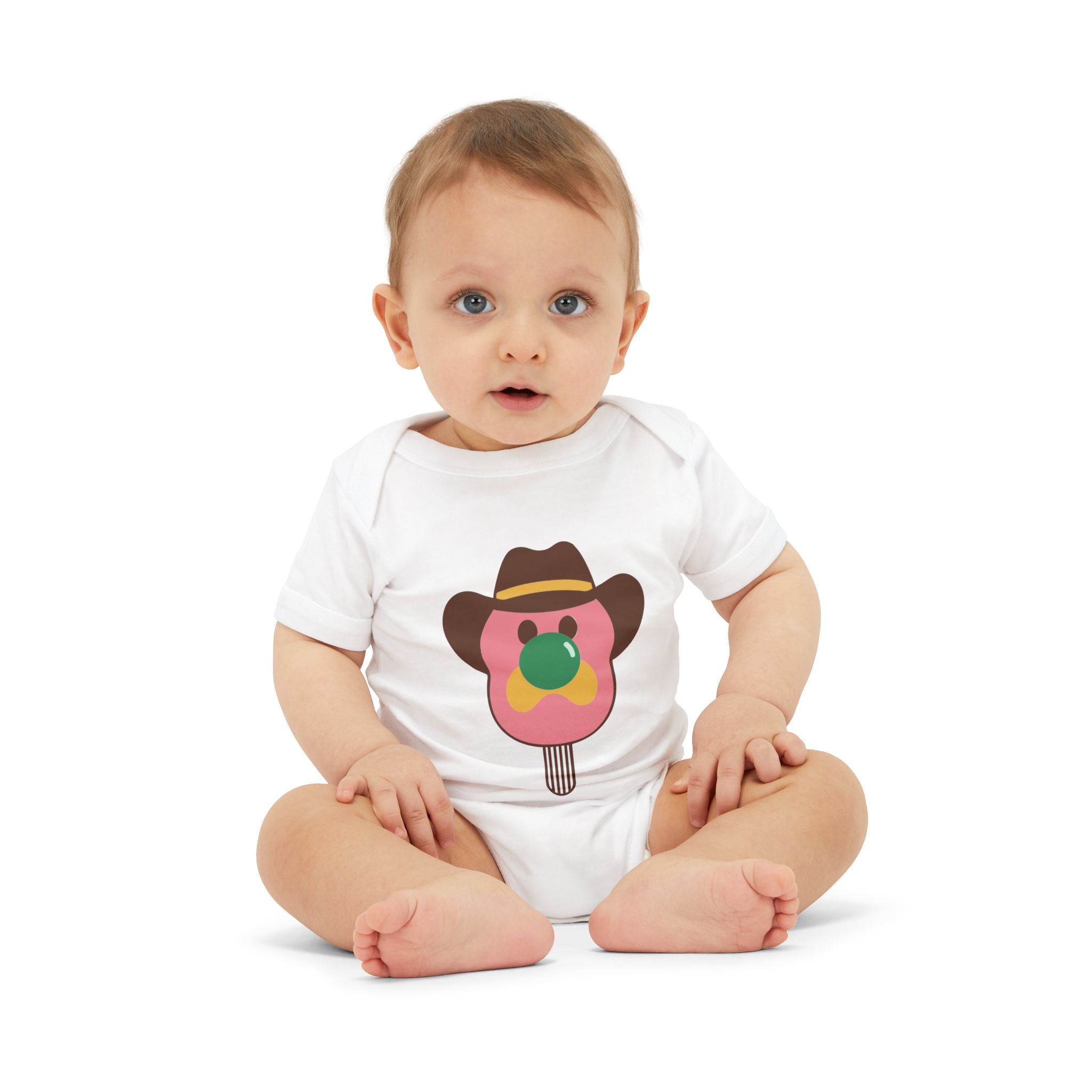 Bill Baby Onesie | Retro Ice‑Cream Graphic