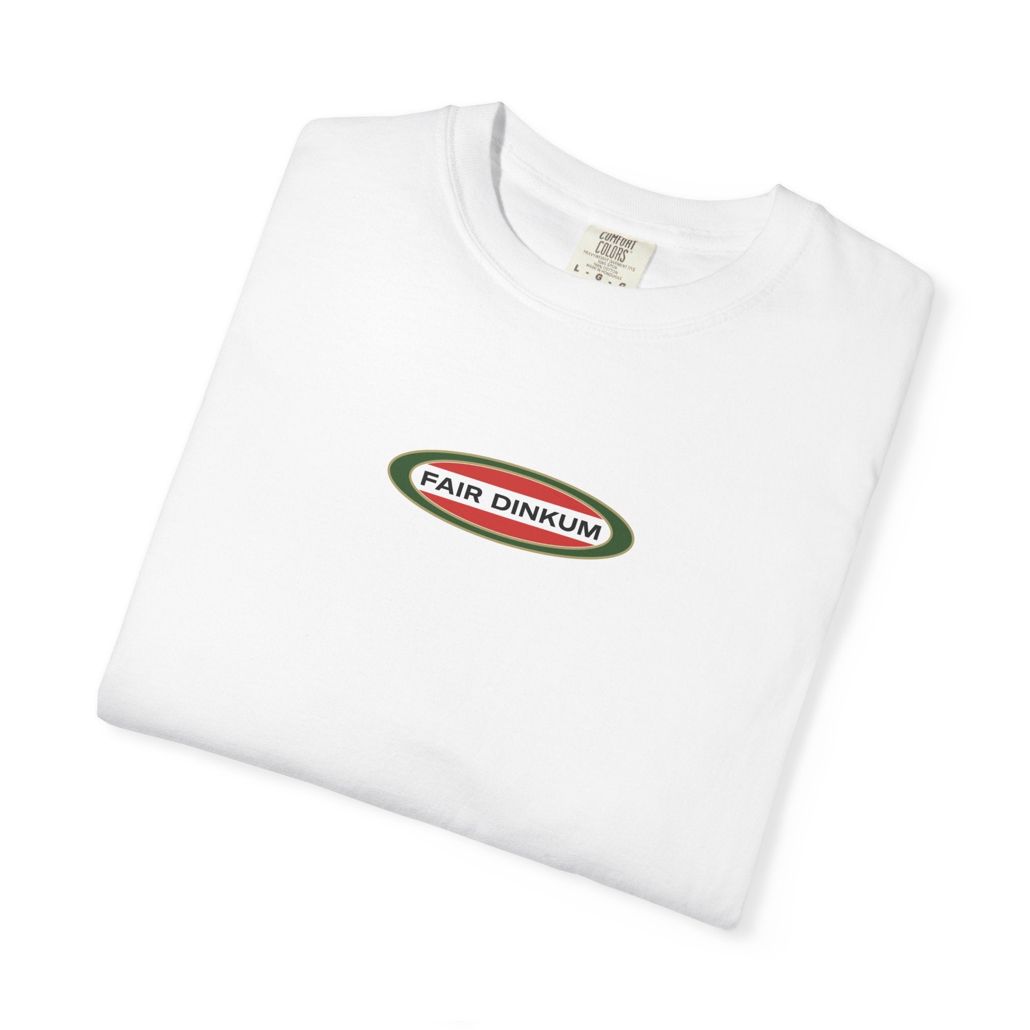 Fair Dinkum T‑Shirt - Retro Aussie Slang Tee