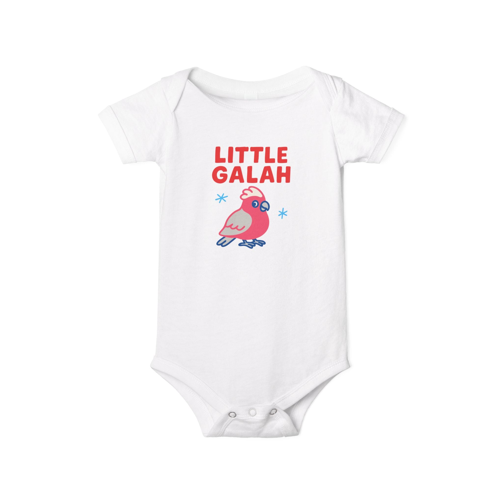 Little Galah Baby Onesie