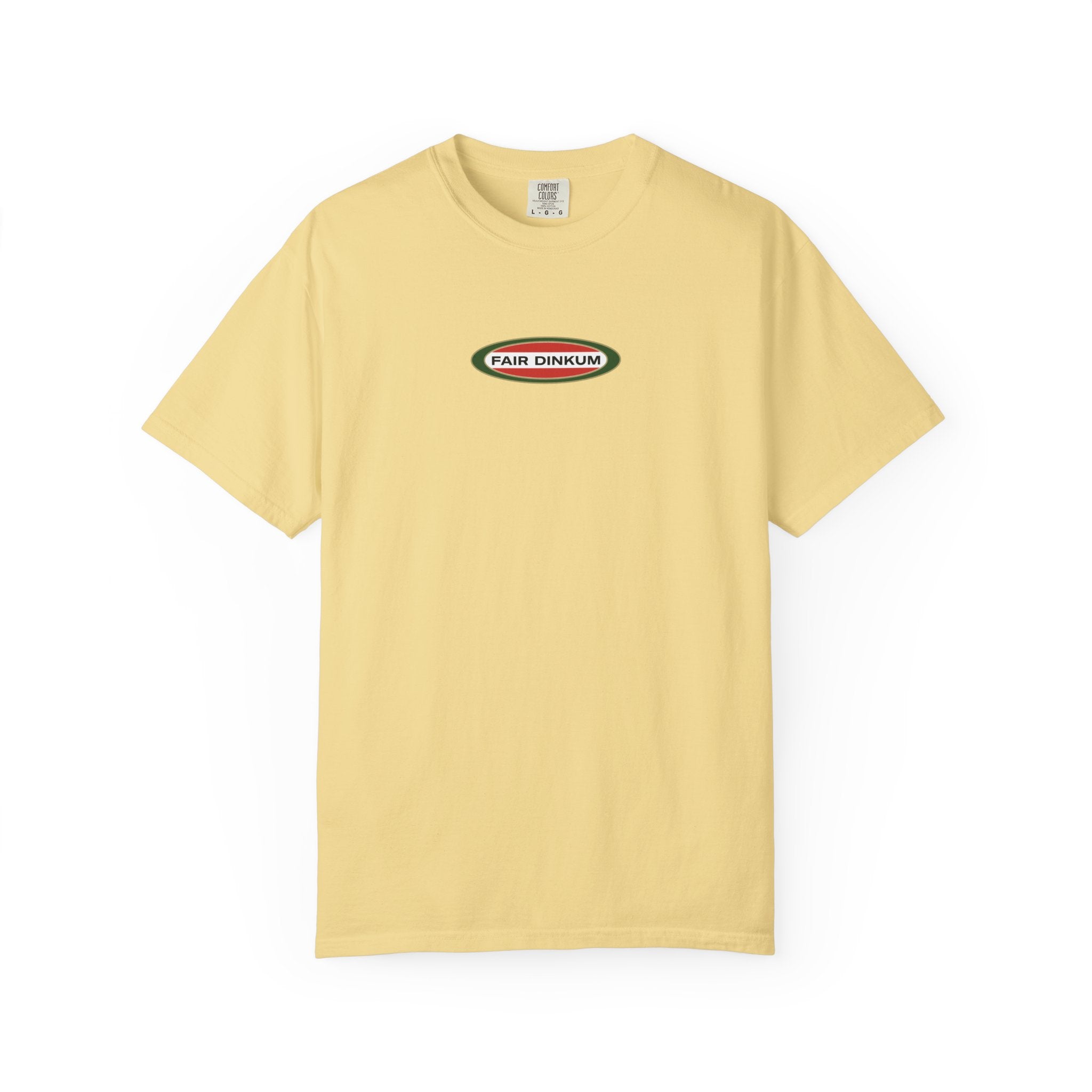 Fair Dinkum T‑Shirt - Retro Aussie Slang Tee