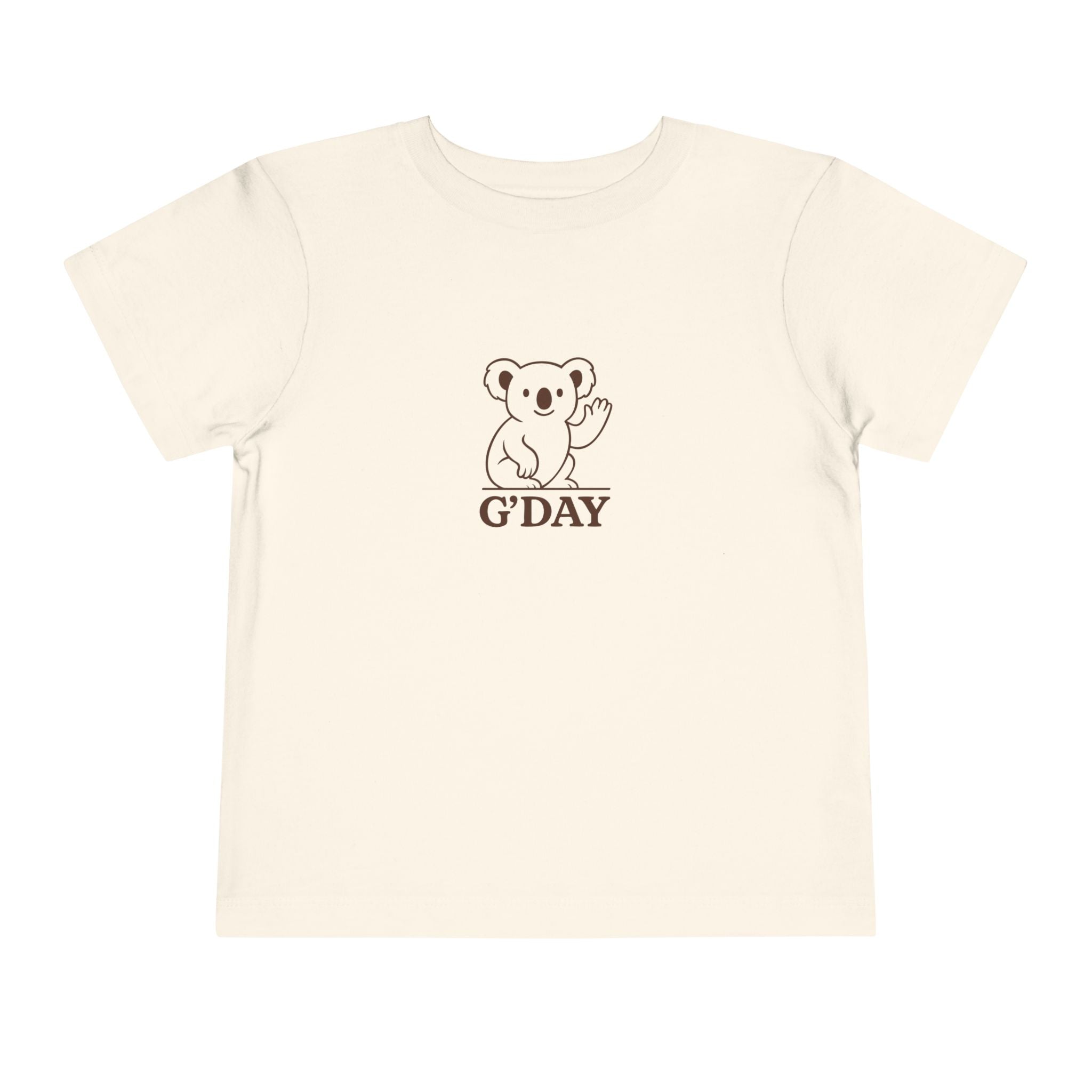 G'Day Koala Toddler T-Shirt | Funny Aussie Slang Tee
