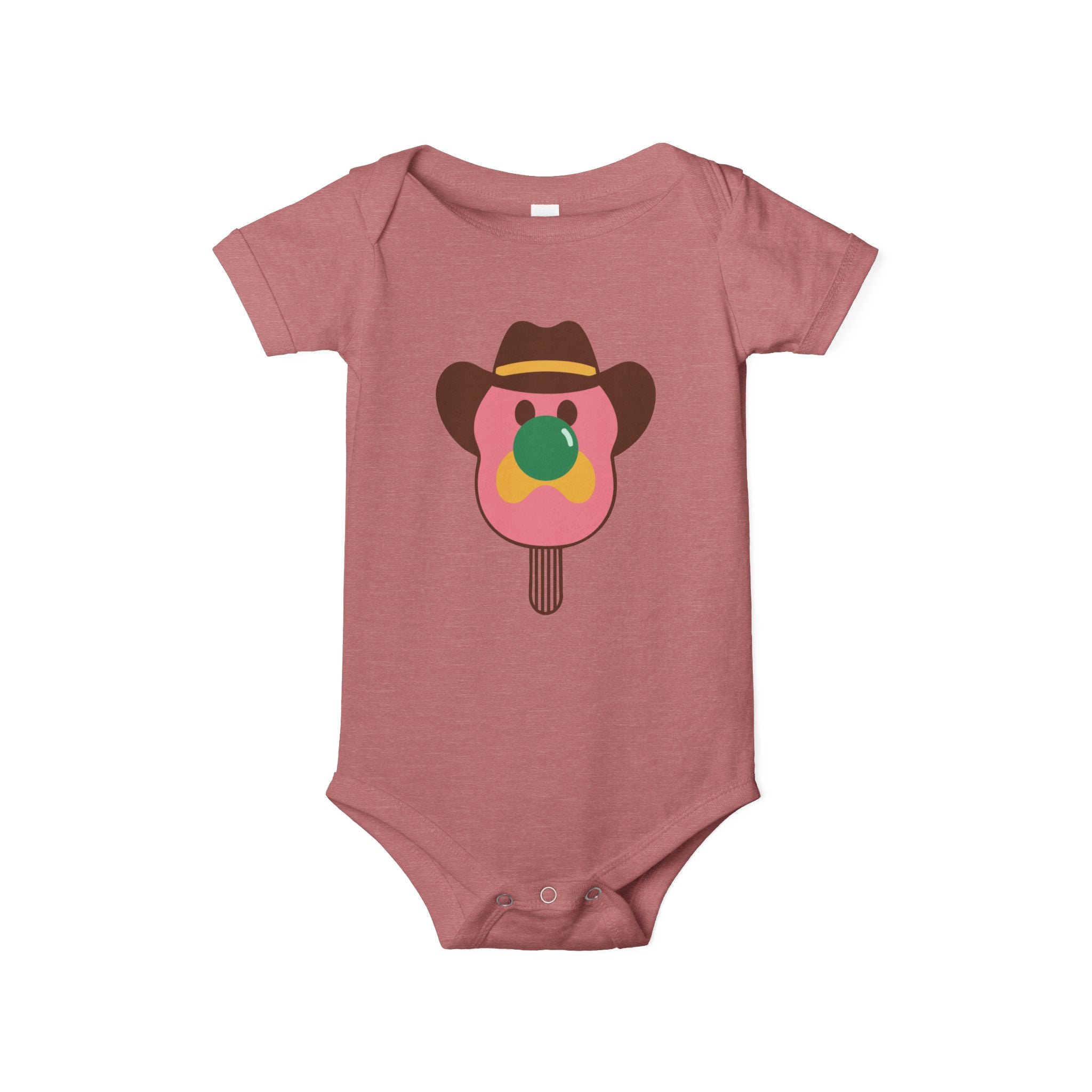Bill Baby Onesie | Retro Ice‑Cream Graphic