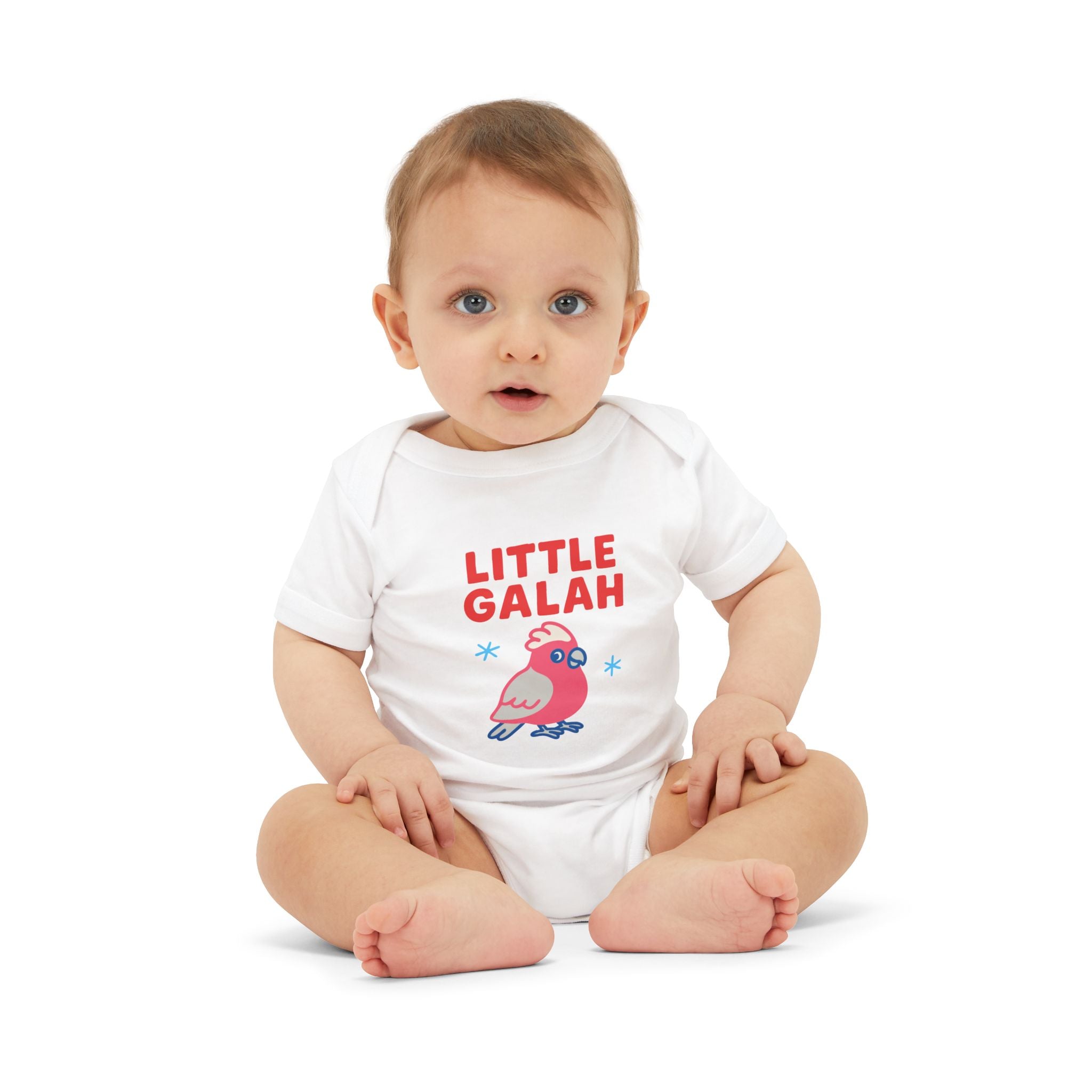Little Galah Baby Onesie