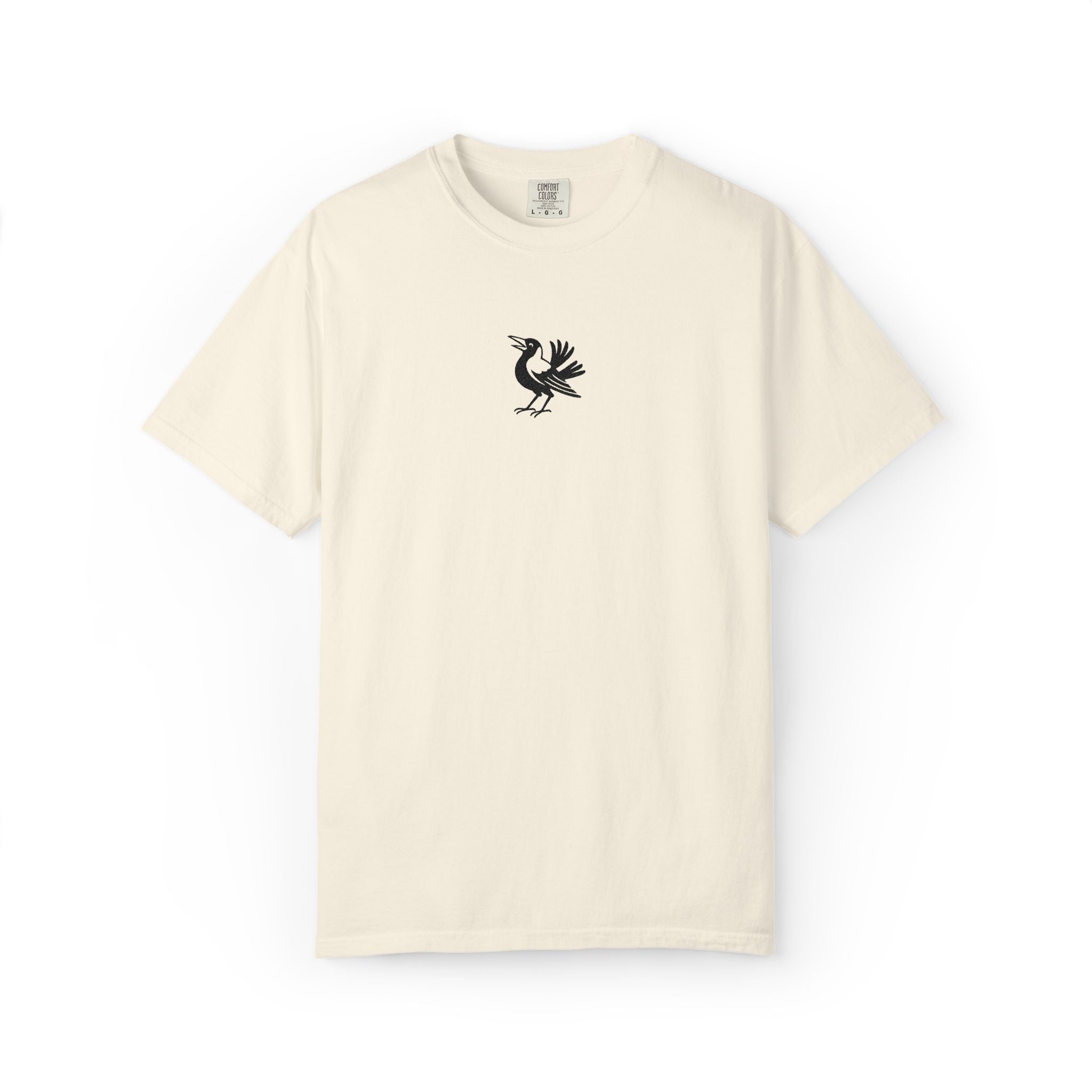 Magpie Embroidered Tee
