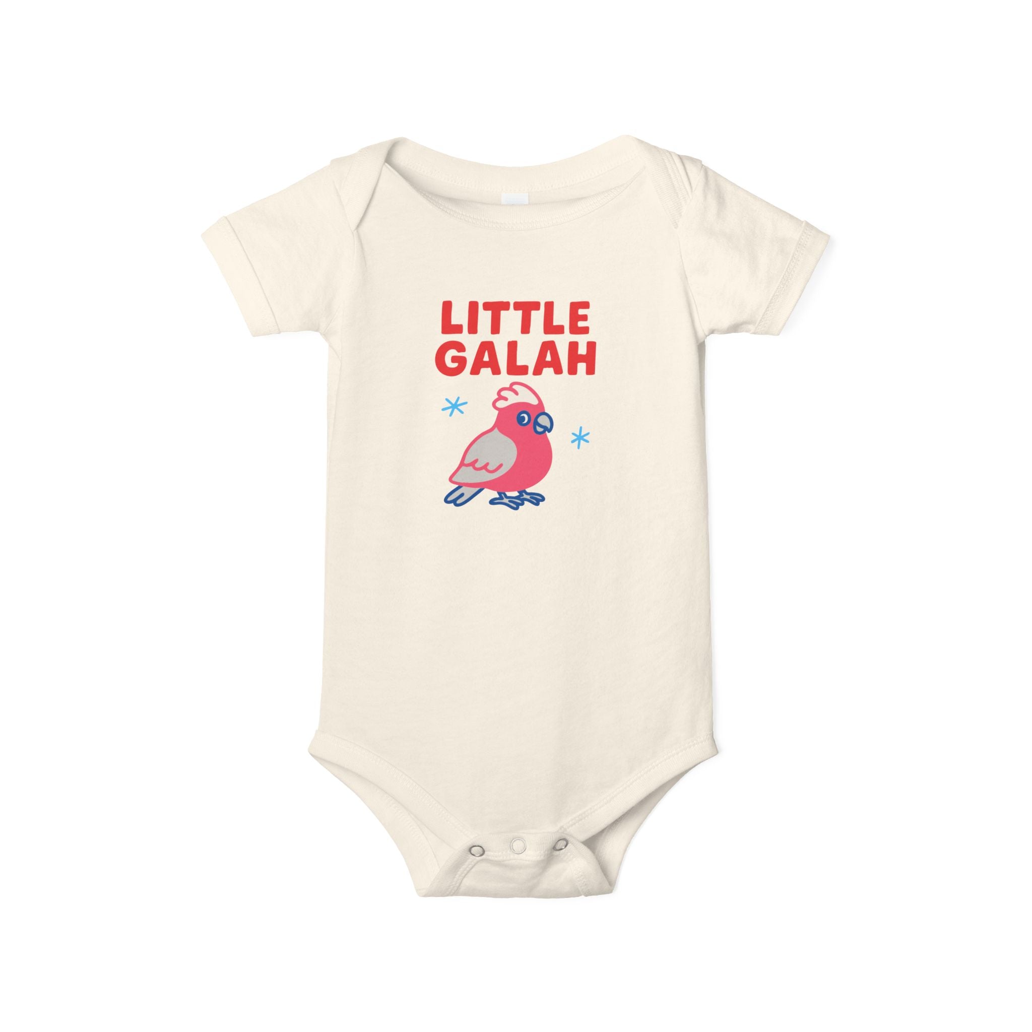 Little Galah Baby Onesie