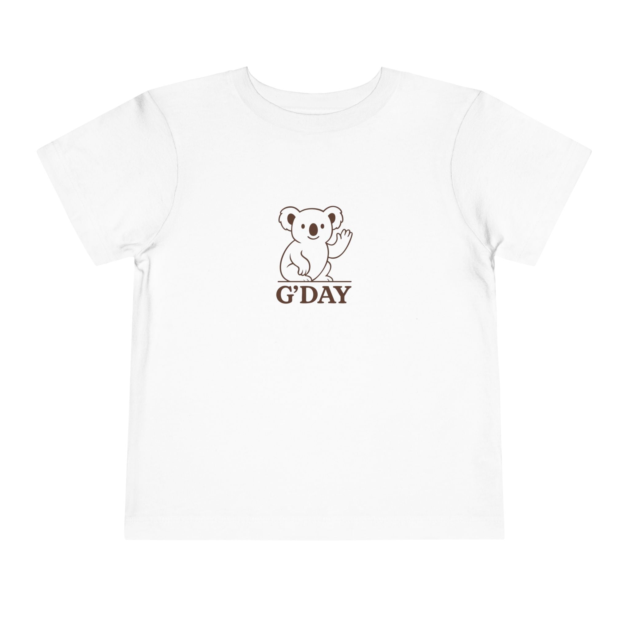 G'Day Koala Toddler T-Shirt | Funny Aussie Slang Tee