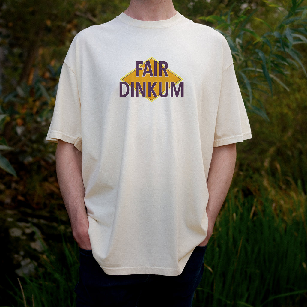Fair Dinkum Oval Tee