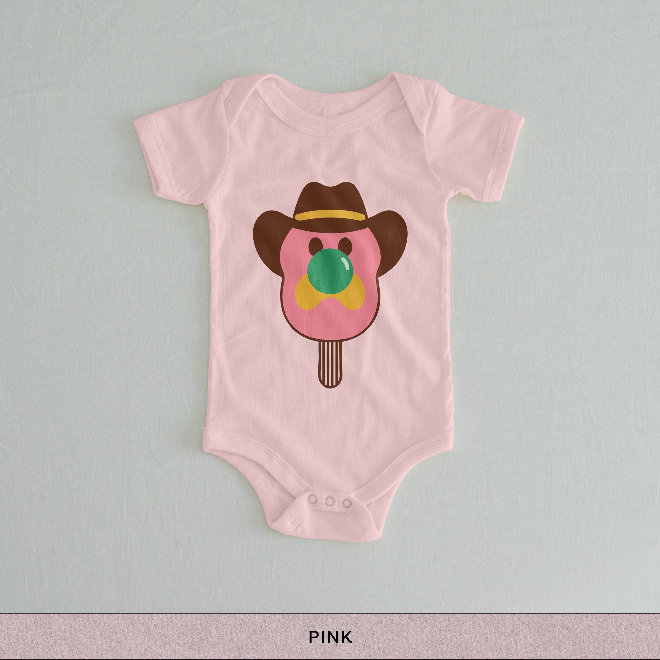Bill Baby Onesie - pink