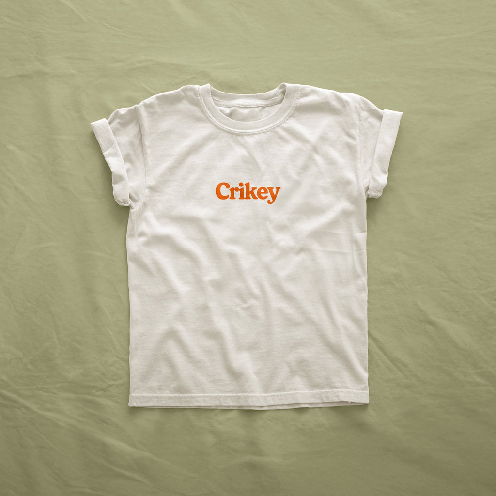 Crikey Kids Tee - hero flatlay