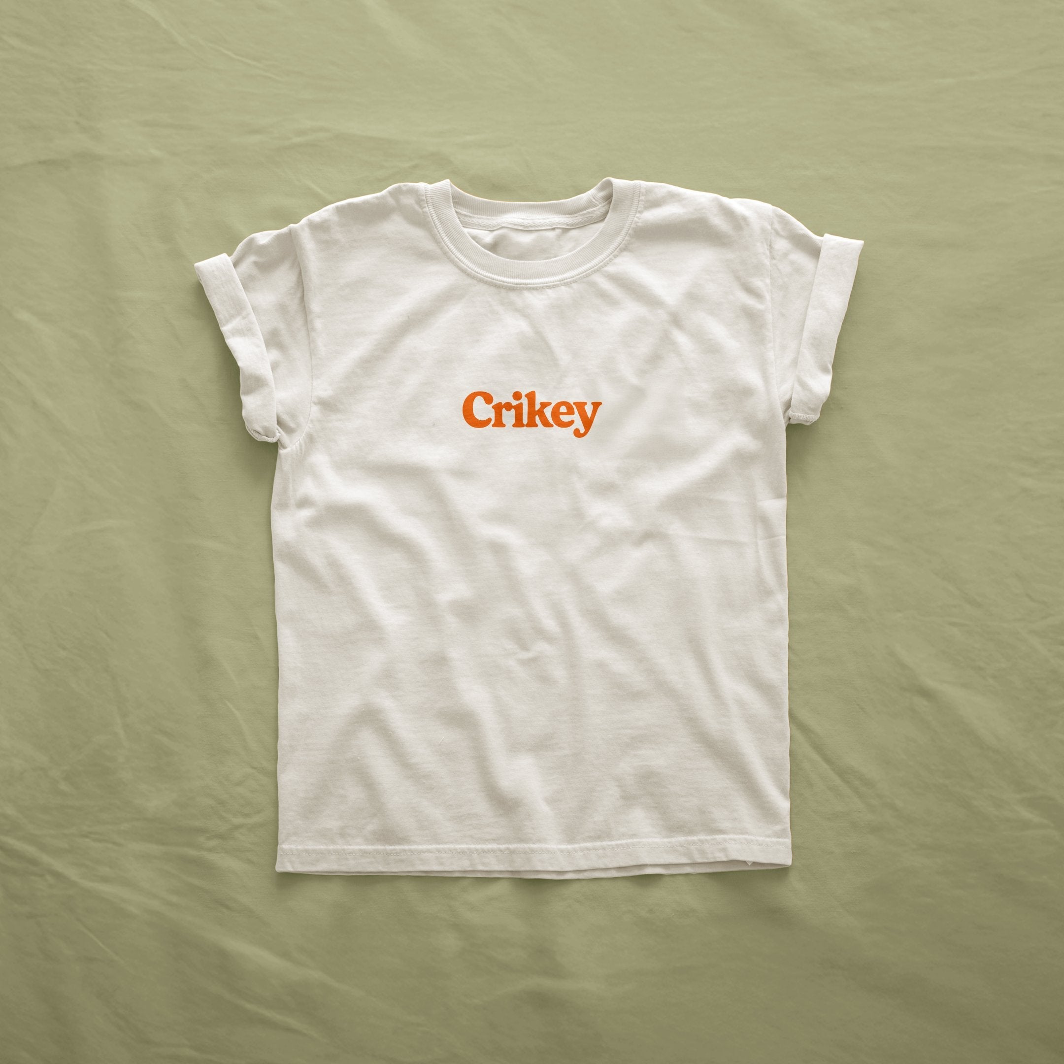 Crikey Kids Tee - hero flatlay