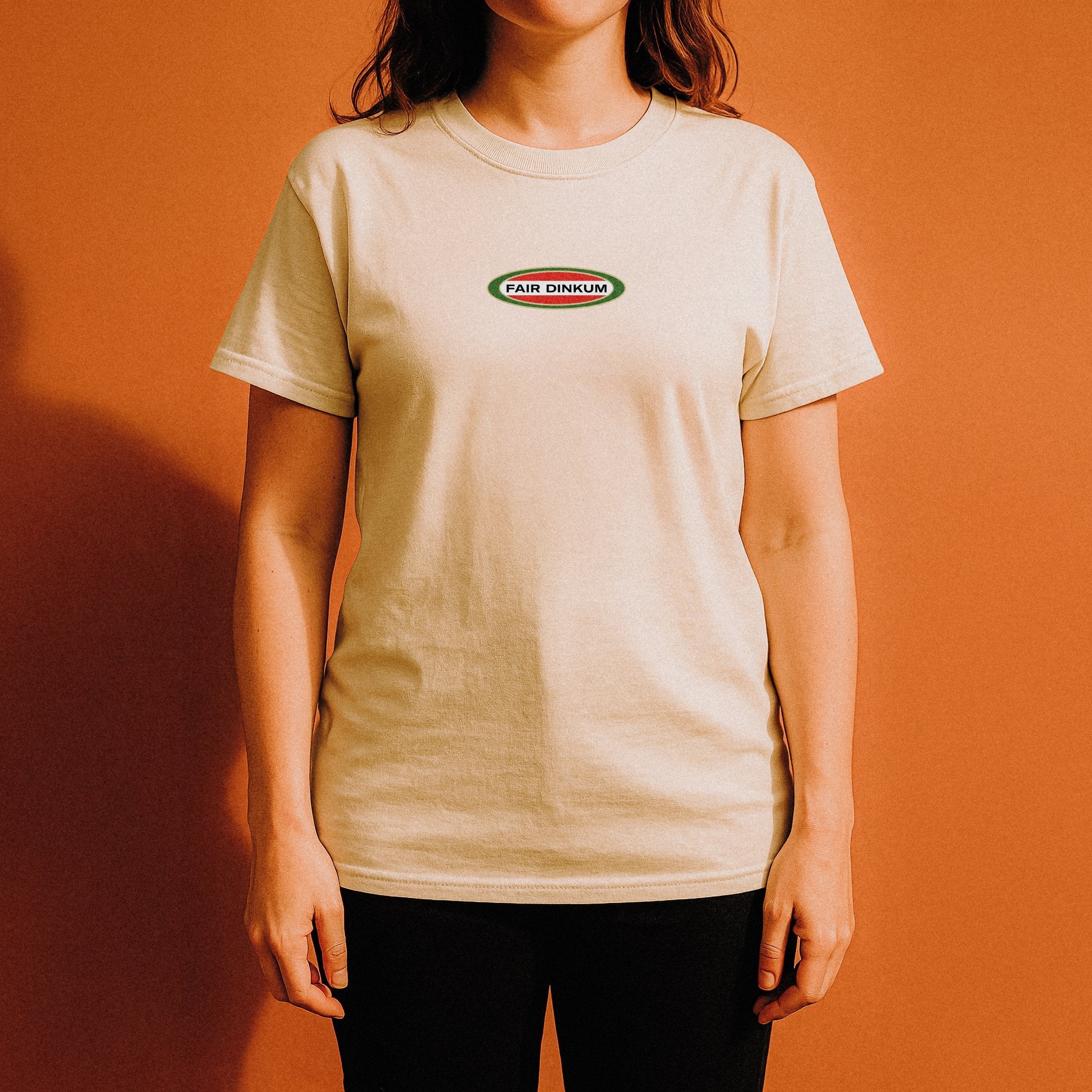 Fair Dinkum Oval Tee - lifestyle