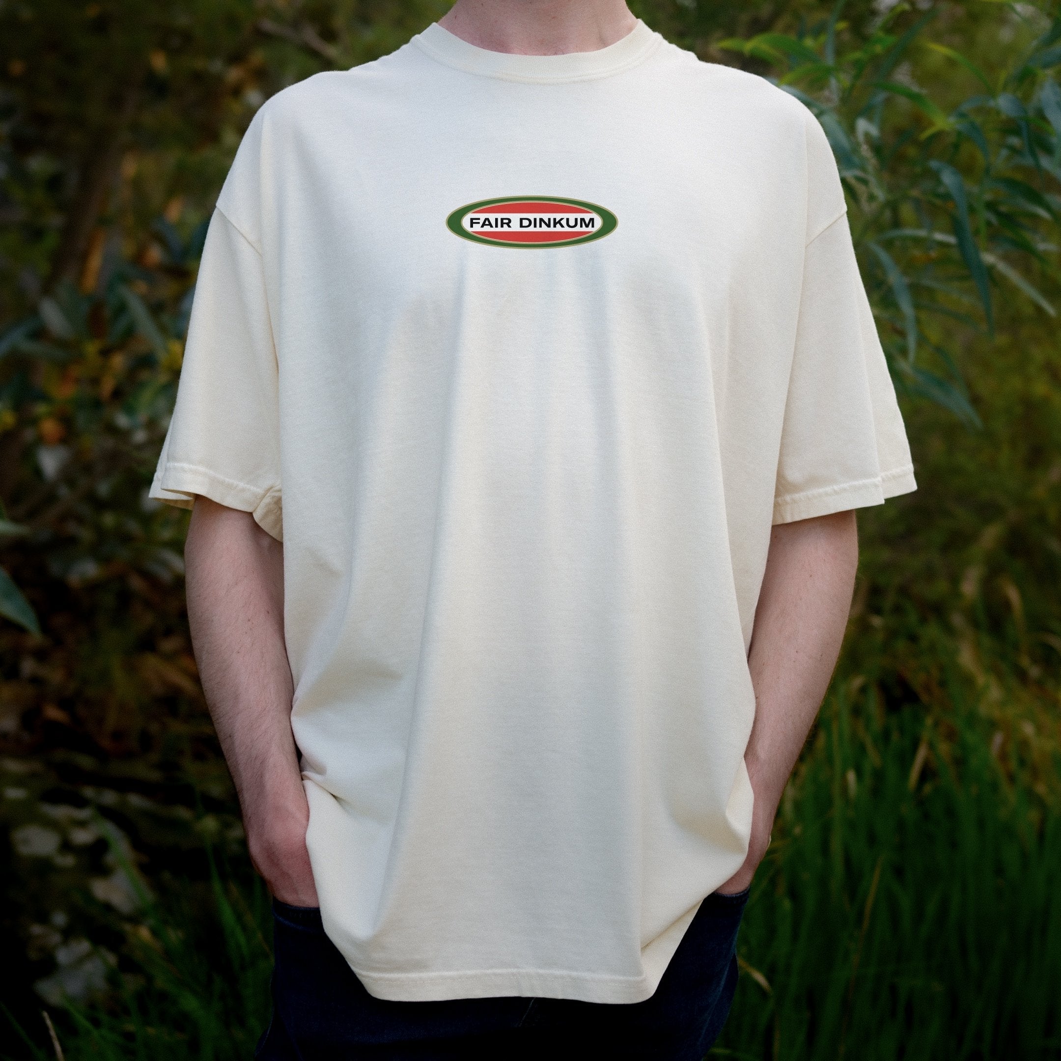 Fair Dinkum Oval Tee - lifestyle