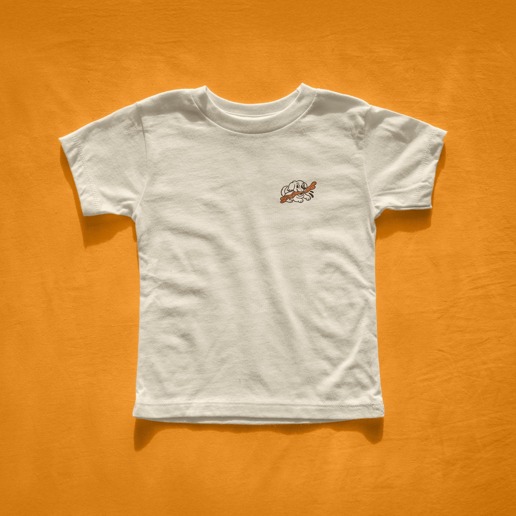 Fully Stick Toddler Tee - white