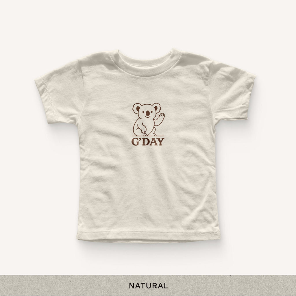 G'Day Koala Toddler Tee - hero