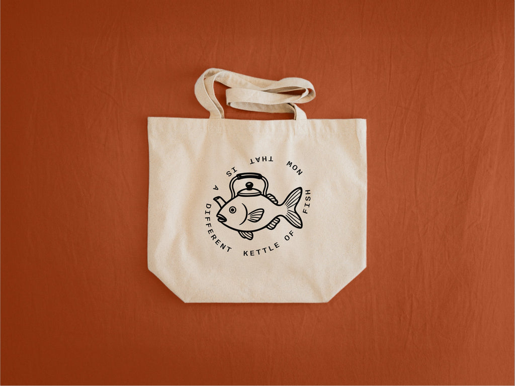 Kettle of Fish Tote - brand
