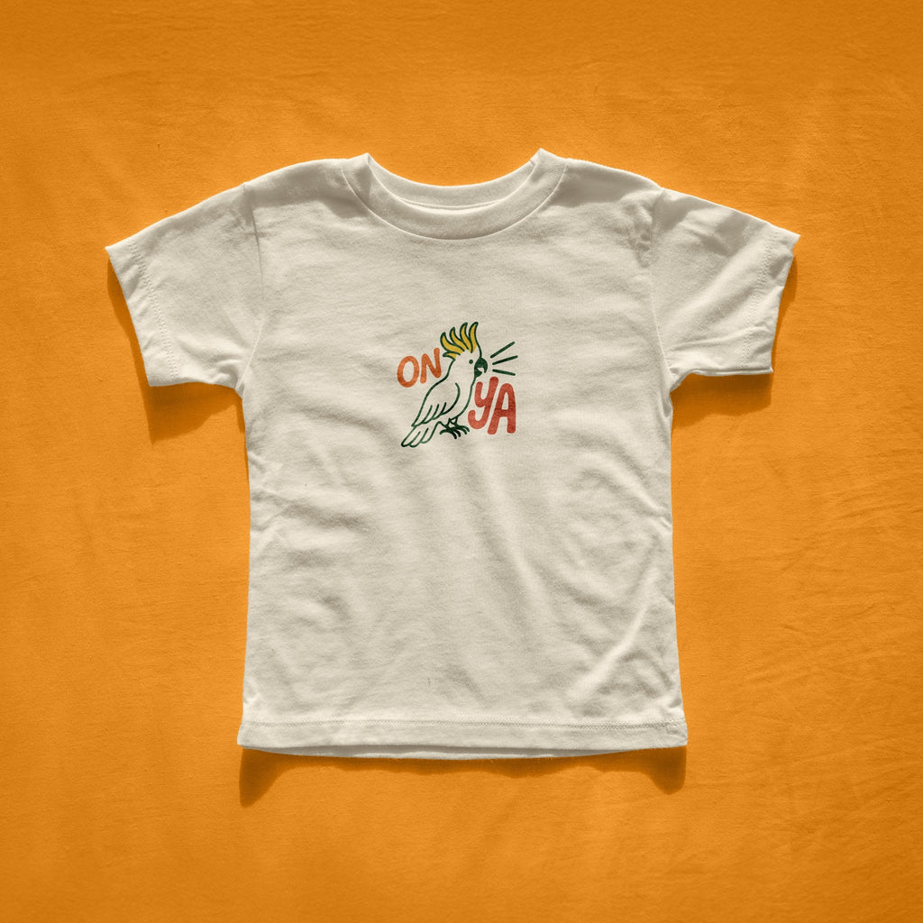 Onya Toddler Tee - white