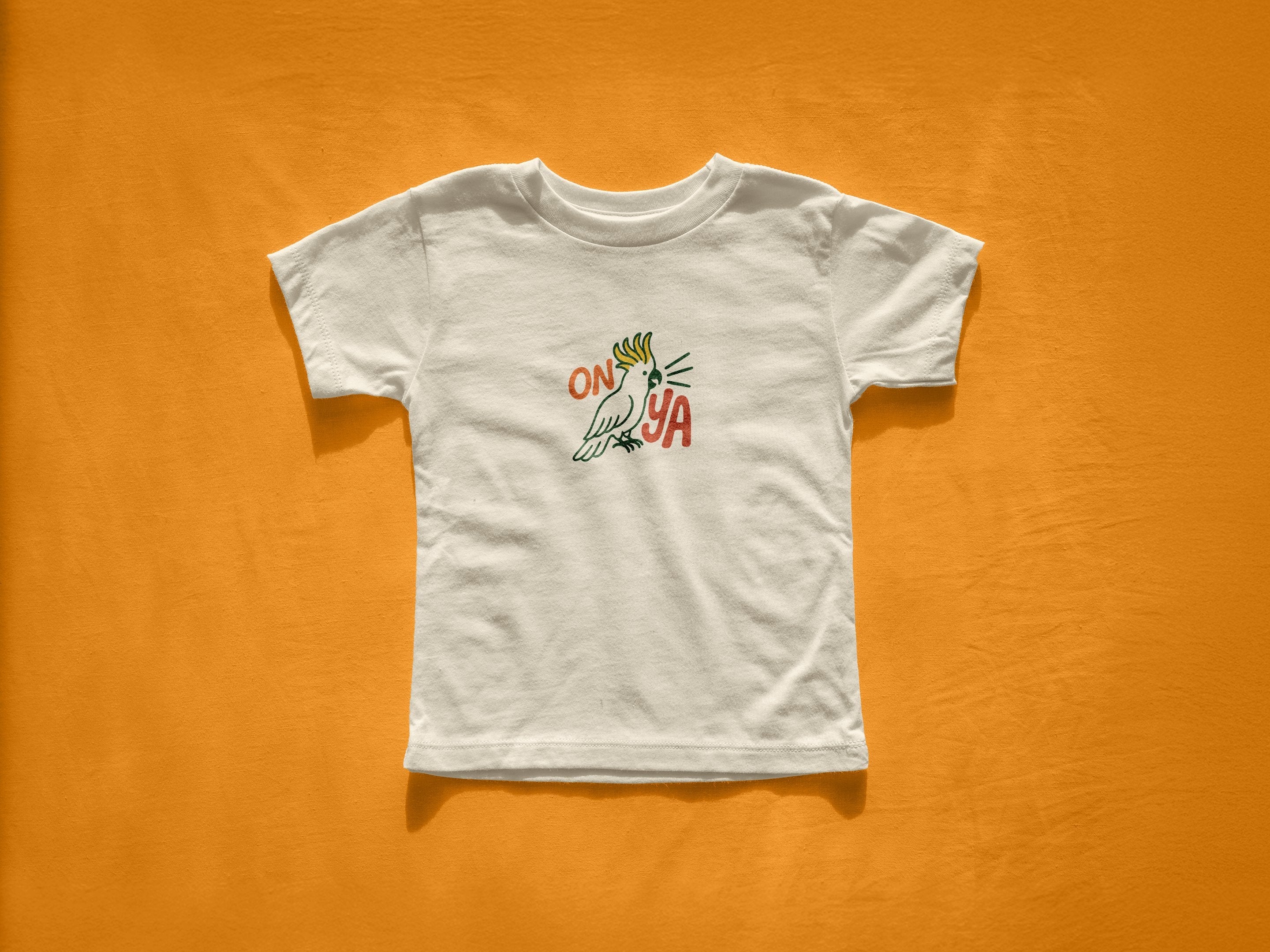 Onya Toddler Tee - white