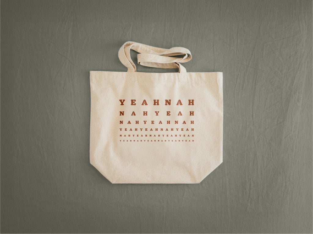 Yeah Nah Tote - product info