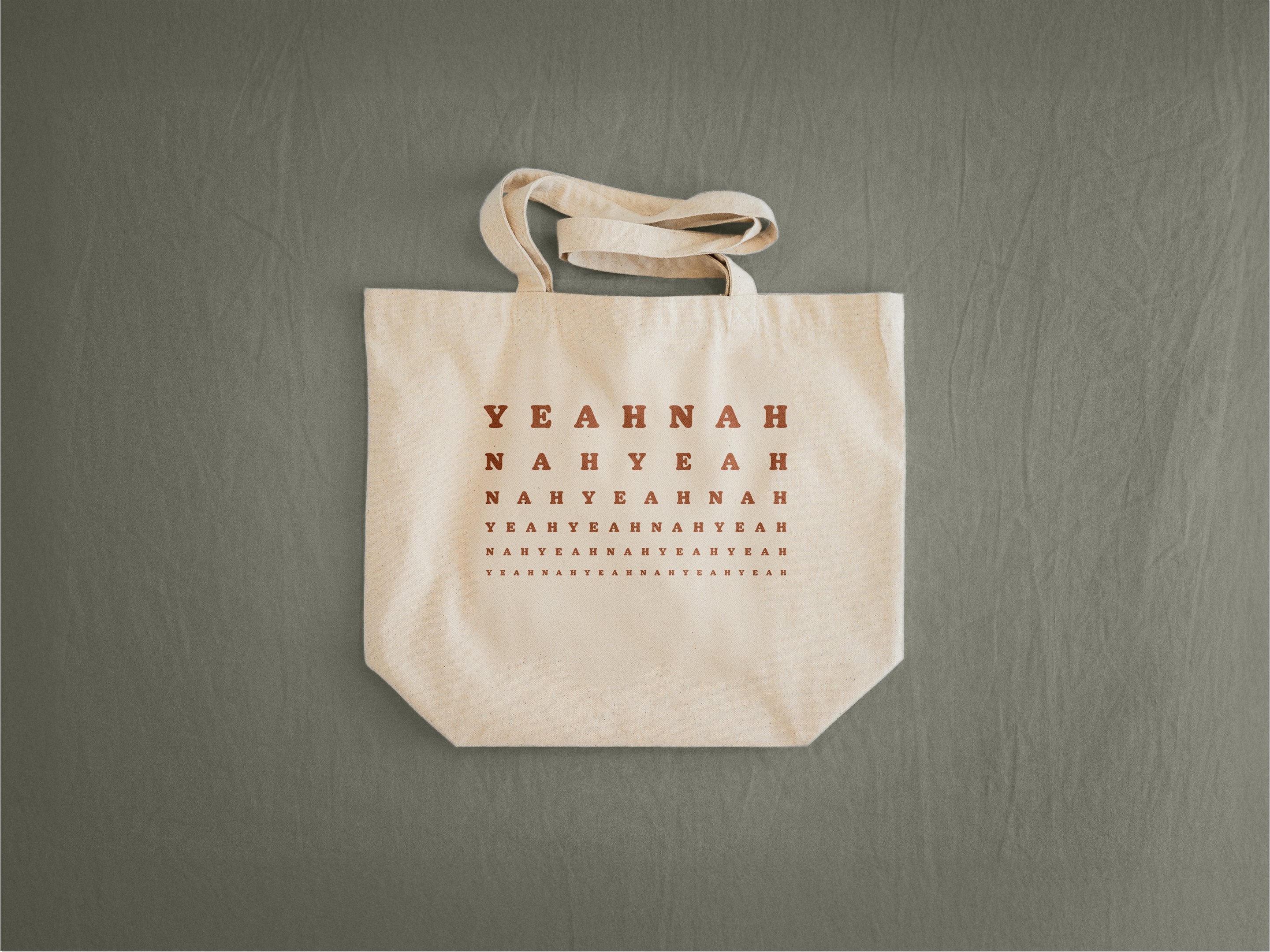 Yeah Nah Tote - product info